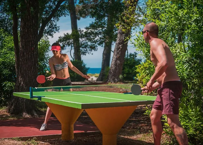 Campsite Camping Adria Mobile Homes In Brioni Sunny Camping