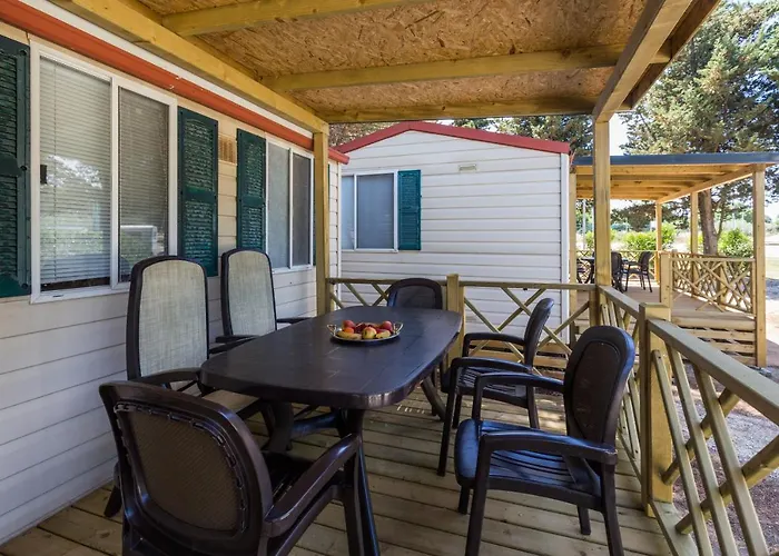 Campsite Camping Adria Mobile Homes In Brioni Sunny Camping Pula