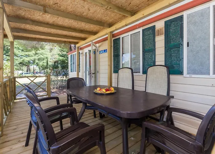 Campsite Camping Adria Mobile Homes In Brioni Sunny Camping Pula